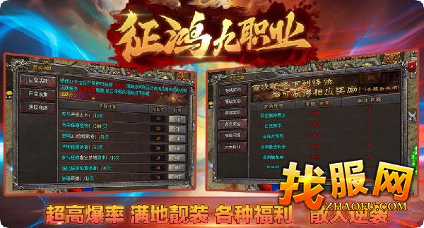 征鸿九职业传奇